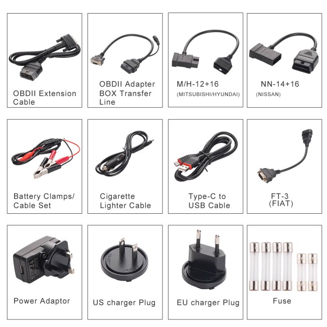 TOPDON Phoenix Plus 2 Integrated Diagnostic Tool Bi-Directional Control Topology Mapping 41 Maintenance Services ECU Coding FCA SGW AutoAuth