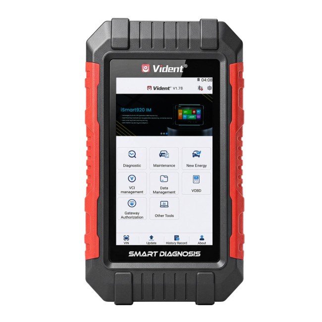 VIDENT G5 Pro Supports 13 Special Functions, CAN FD, DoIP Protocols, Automatic VIN Identification, Bluettooth & WIFI, Lifetime Free Update