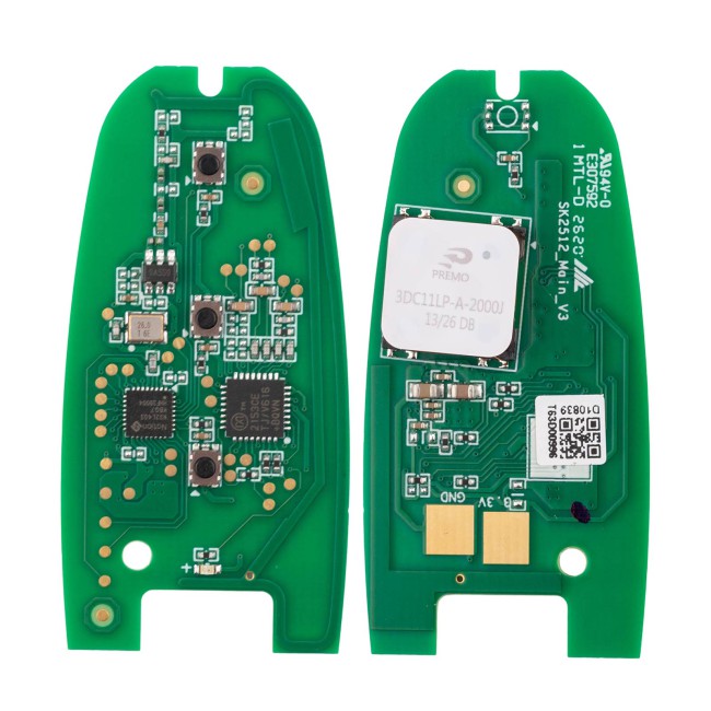 AUTEL IKEYAU003AL PCB Key Board Droplet Style 3 Buttons for Audi