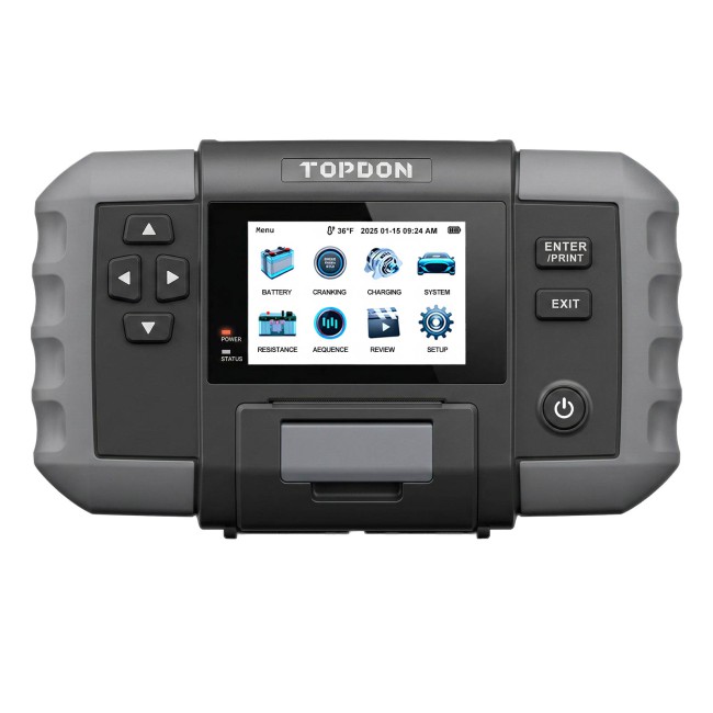 TOPDON BT600 Plus 2-in-1 Battery & Resistance Tester