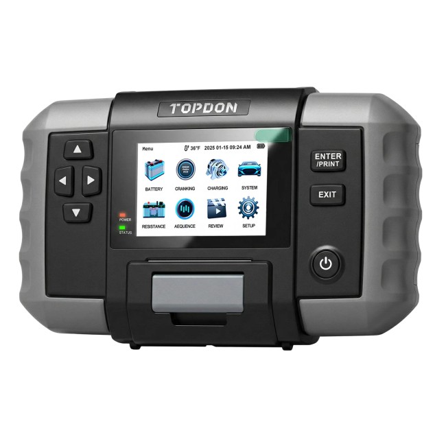 TOPDON BT600 Plus 2-in-1 Battery & Resistance Tester