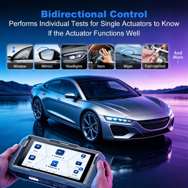 TOPDON ArtiDiag900 ArtiDiag 900 Lite Bidirectional Full System Diagnostics Bluetooth Wireless OBD2 Code Reader AutoVIN & AutoScan 8 Reset Functions