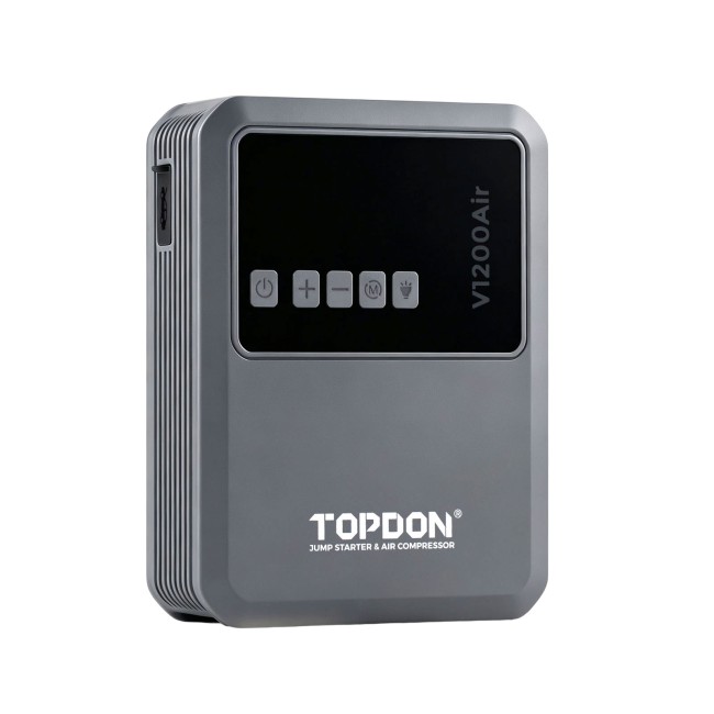 TOPDON V1200AIR 2-in-1 1200 Peak Amp Jump Starter & Tire Inflator