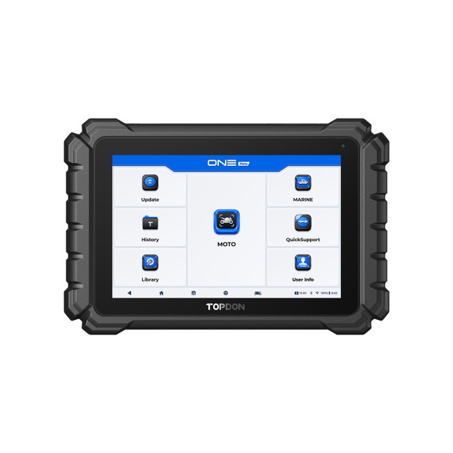 TOPDON ONE Moto Diagnostic Scanner for Motorcycles, ATVs and Marine Vehicles, Supports 2-Year Free Updates, 45 Languages