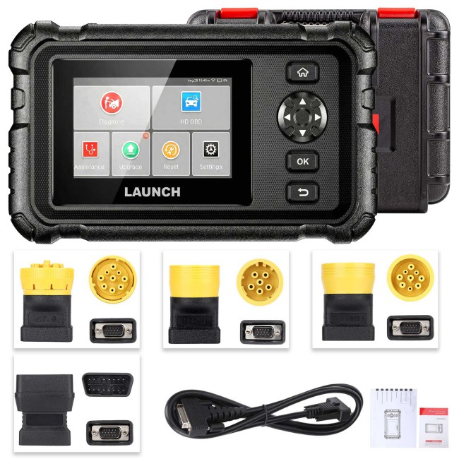 LAUNCH CRP129 HD V2 Standard Configuration for Commercial Vehicles with 2 Years of Free Upgrades
