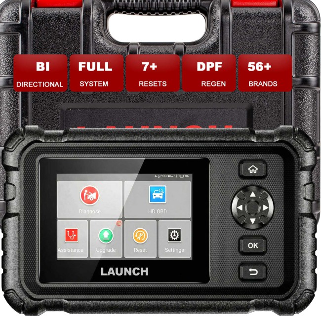 LAUNCH CRP129 HD V2 Standard Configuration for Commercial Vehicles with 2 Years of Free Upgrades