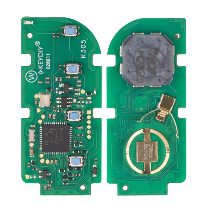 KEYDIY TB02-4 Universal Remote Key PCB Board Only 5pcs/lot