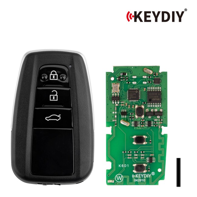[5pcs/ lot] KEYDIY TIB36-3 Universal Smart Remote Key 3 Buttons