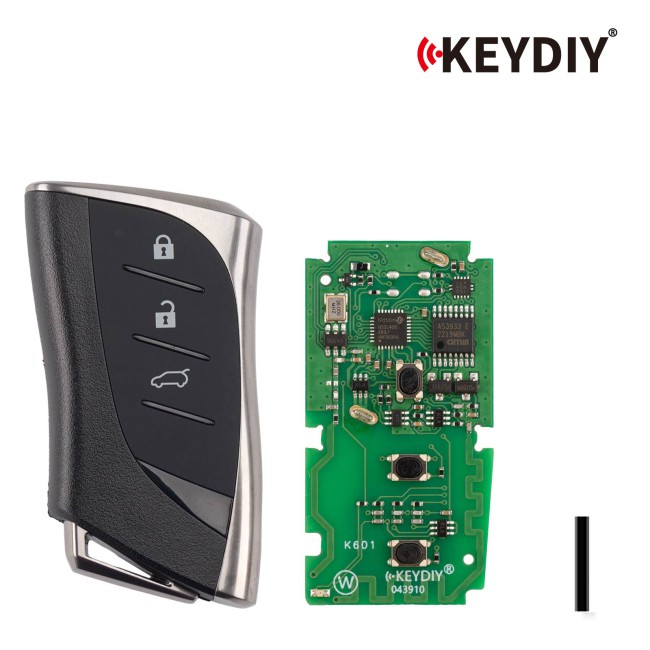 [5pcs/lot] KEYDIY TIB42-3 Universal Smart Remote Key 3 Buttons