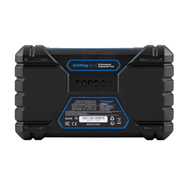 TOPDON ArtiDiag EU 4" Scan Tool for Euro Vehicles, ECU Coding,  Lifetime Free Updates, Full OBDII Modes, Full System Diagnostics