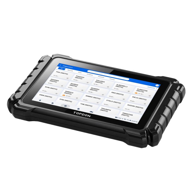 TOPDON ONE Moto Diagnostic Scanner for Motorcycles, ATVs and Marine Vehicles, Supports 2-Year Free Updates, 45 Languages