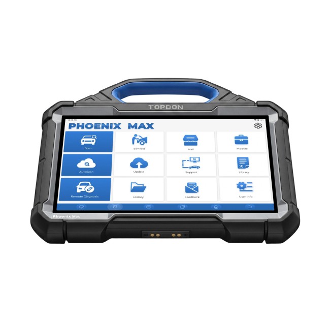 TOPDON Phoenix Max With 13.3 Inches Screen, Supports 4-channel Oscilloscope, ADAS Compatibility, Topology Mapping, J2534, DoIP, CanFD, D-PDU, RP1210