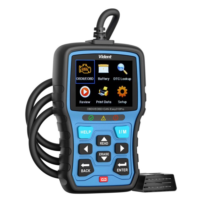 VIDENT iEasy310 Pro (Sapphire) Enhanced OBD2 Automotive Scanner Professional OBDII Code Reader Engine Fault Scan Tool Car Diagnostic Tool