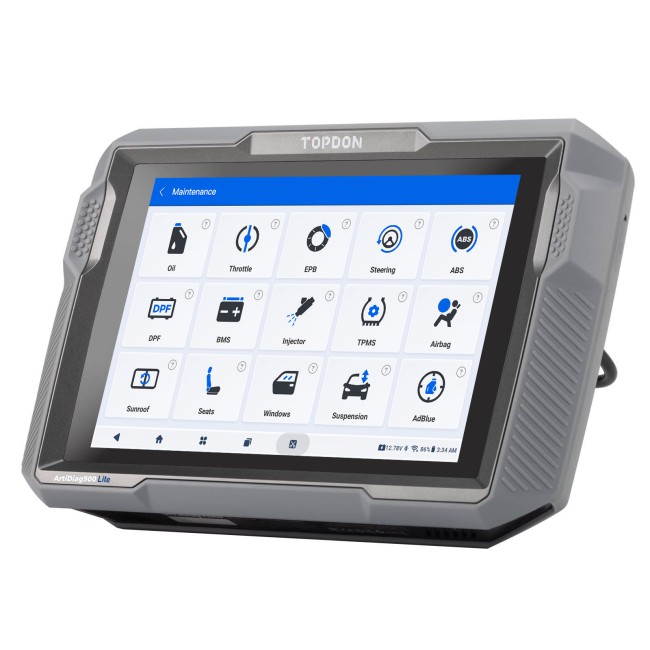 TOPDON UltraDiag 8 Inch Key Programming & Scan Tool Bi-directional Control Support 100+ Car Brands 30+ Service Functions