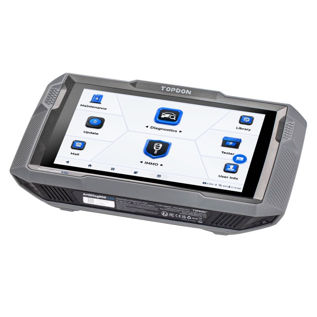 TOPDON UltraDiag 8 Inch Key Programming & Scan Tool Bi-directional Control Support 100+ Car Brands 30+ Service Functions
