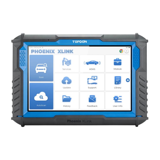 TOPDON Phoenix XLink Support OE-Level Full System Diagnostics Support 41+ Maintenance Services CAN-FD & DoIP