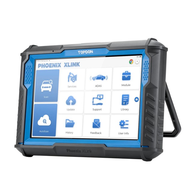 TOPDON Phoenix XLink Support OE-Level Full System Diagnostics Support 41+ Maintenance Services CAN-FD & DoIP