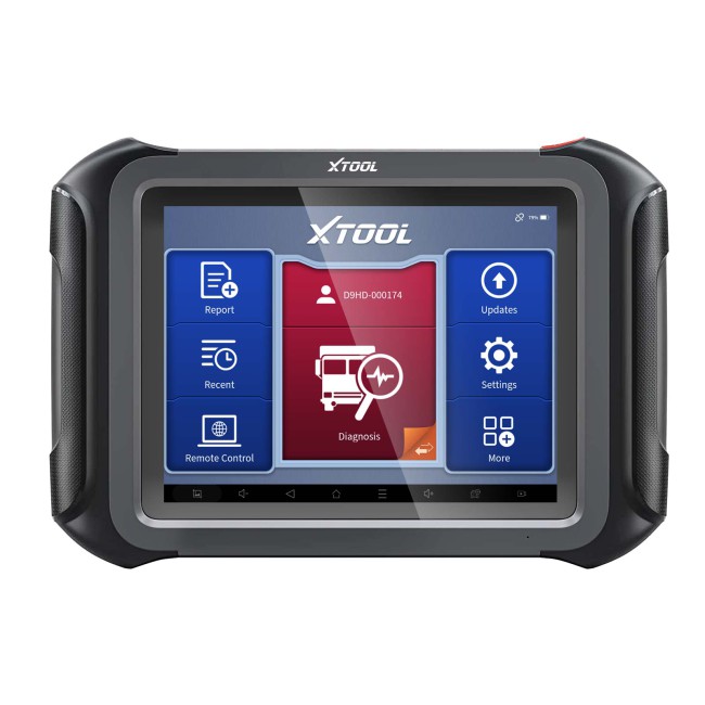 XTOOL D9 HD Truck Diagnostic Tool Car Diagnostic Instrument 12V Car 24V Heavy Duty Truck 42+Special Functions Topology Mapping