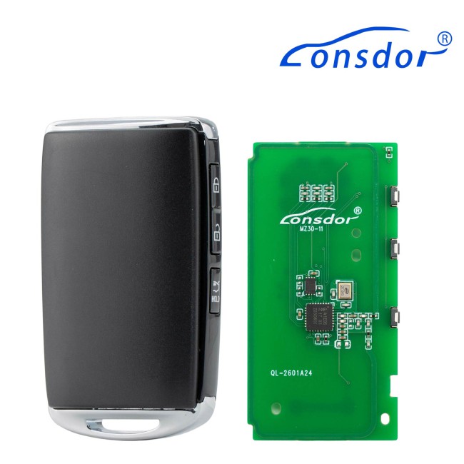 LONSDOR MZ30-11 Remote Key Supports ID49 315MHz 433.92MHz for Mazda 3 Buttons