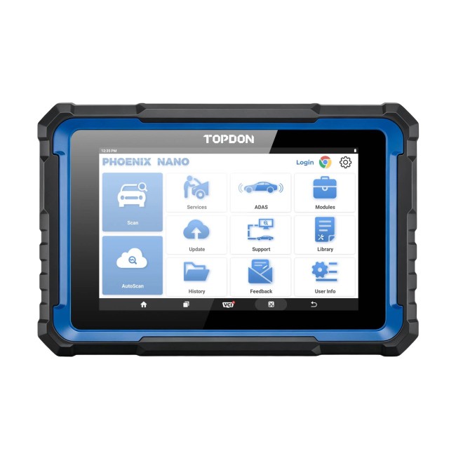 TOPDON Phoenix Nano Supports CAN-FD & DOIP Protocols Full System Diagnostics