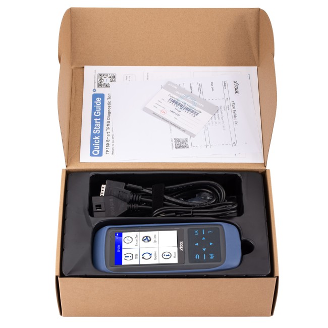 XTOOL TP150 Tire Pressure Monitoring System OBD2 TPMS Diagnostic Scanner Tool TPMS Program 315&433 MHZ Sensor
