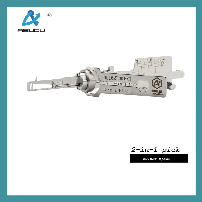 ABUDU AIAQ001U HU162T(9)V.2 Internal Milling with Six Tracks for Volkswagen for Skoda Post-2015 Models IC Card: 1435