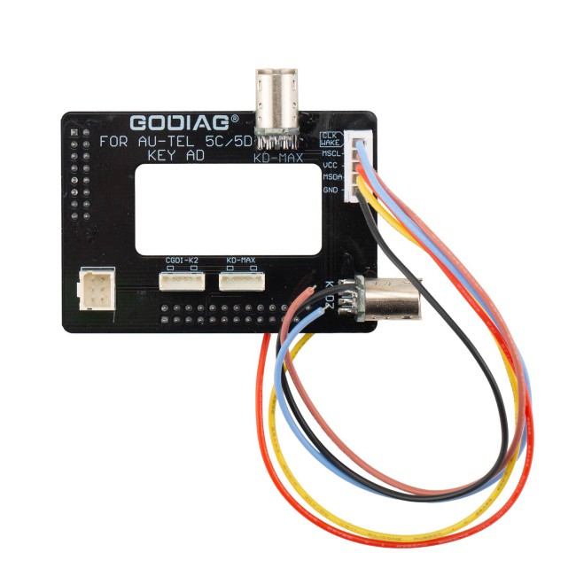 GODIAG  BCP U KEY BDC2 BDC3 14-in-1 Adapter Kit for  5C/ 5D Encrypted Key Programming & Matching Supports KEY TOOL PLUS/IM608/KD-MAX/KYDZ Tablets