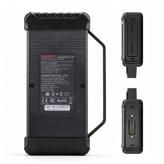 LAUNCH X-431 SmartLink C HD V2 Commercial Vehicle Overseas Online Expansion Package