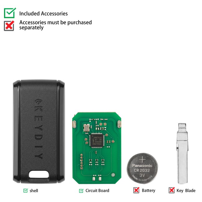 [5pcs/ lot] KEYDIY C29A701 Programmable Smart Key