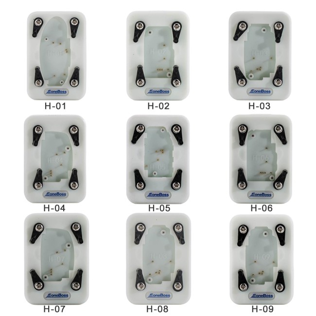 EONEBOSS 6A Solderfree Read/Write Adapters, H‑01 to H‑09