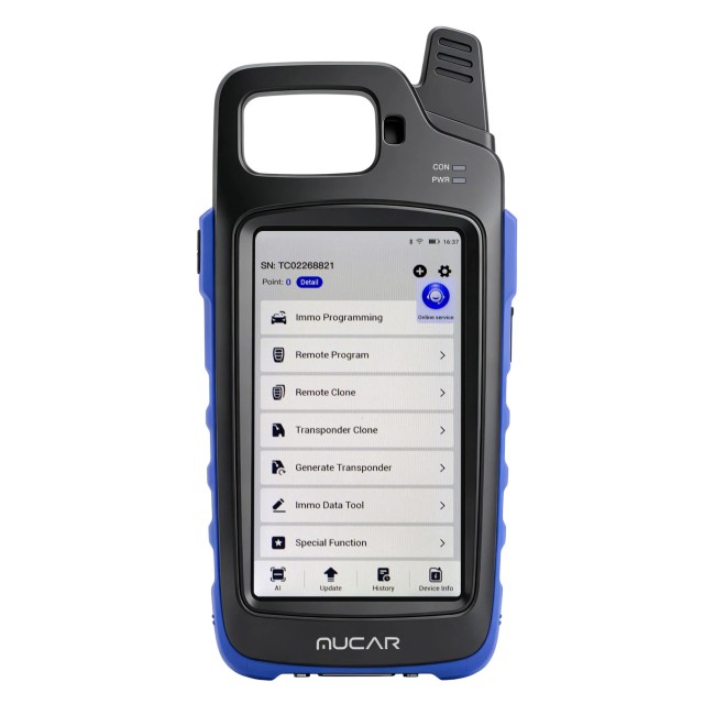 THINKCAR MUCAR KEY581 Key Programmer ALL-IN-ONE Professional Key Programming & OBDⅡ Diagnostic Tool