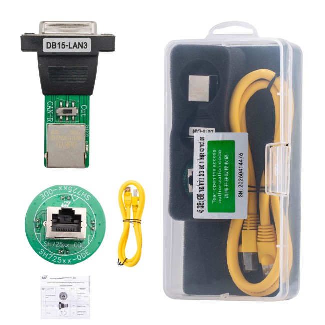 YANHUA Module 45: DQ38x GEN2 Read/Write Data and Mileage Correction Interface Board Set + License for ACDP2