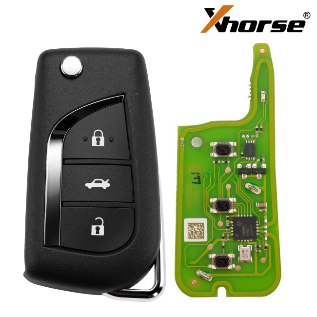 [5PCs/ lot] XHROSE XETO00EN FENG.T Style Super Remote Key Foldable 3 Buttons
