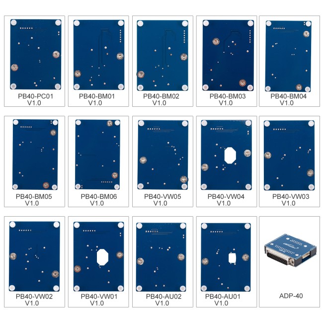 LONSDOR Adapter Encrypted Solder-Free Adapter Kit 14 Pieces of Adapter Boards