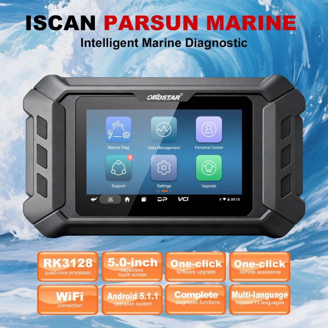 OBDSTAR iScan Parsun Marine Intelligent Marine Diagnostic Equipment for PARSUN