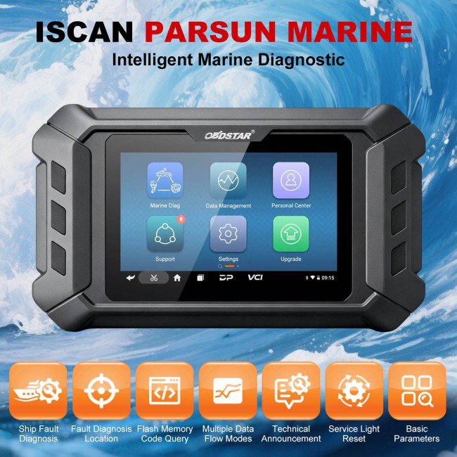 OBDSTAR iScan Parsun Marine Intelligent Marine Diagnostic Equipment for PARSUN