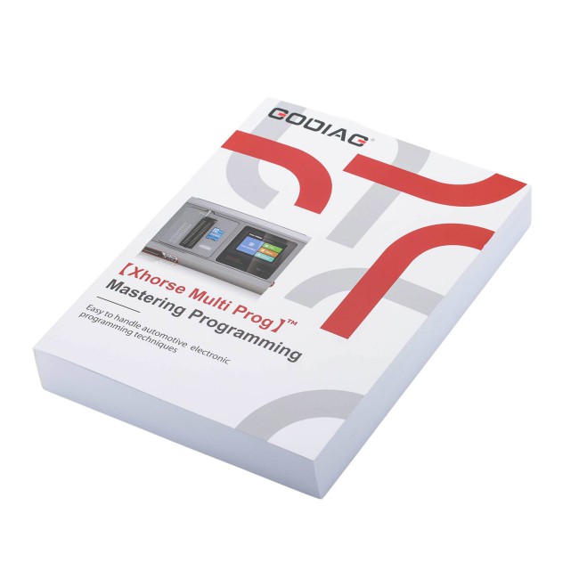 GODIAG Xhorse Multi Prog Mastering Programming BOOK
