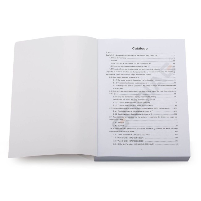 GODIAG Xhorse Multi Prog Mastering Programming Book (Spanish Version)