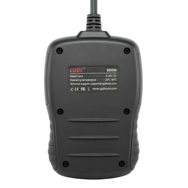 CGDI BD006 Car Battery Tester Supports Testing Vehicle's Starting Battery, Cranking Test, Charging Test, Battery Test, SOH, SOC