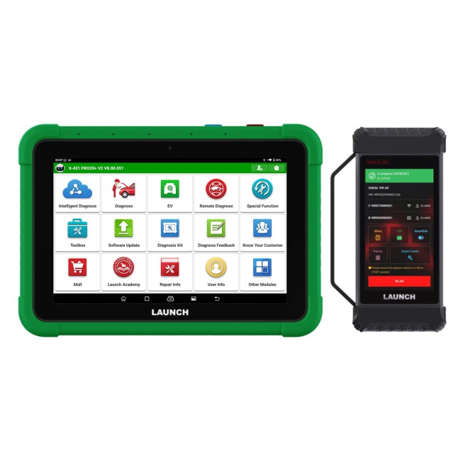 LAUNCH X-431 PRO3S+ V2 New Energy Overseas Online Diagnostics Configuration