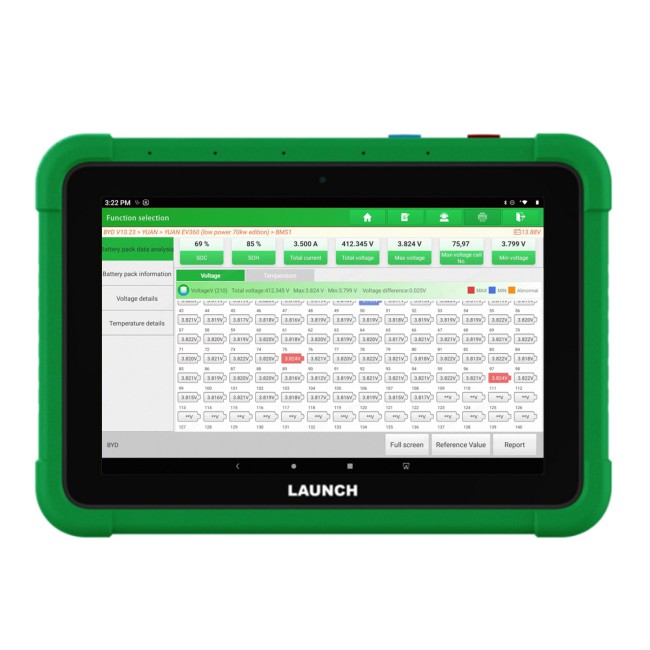 LAUNCH X-431 PRO3S+ V2 New Energy Overseas Online Diagnostics Configuration