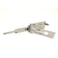 LISHI KYM2 Flat Milling KYMCO Motorcycle Left Groove 2-in-1 Tool