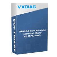 Full License Pack for VXDIAG VCX SE Pro including BMW and Benz