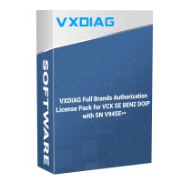 VXDIAG Full Brands Authorization License Pack for VCX SE BENZ DOIP with SN V94SE****