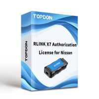 [Subscription] TOPDON Rlink X7 add software Authorization for Nissan