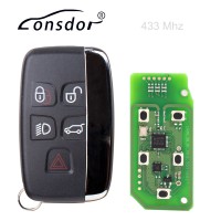 Lonsdor JLR 2015-2018 Land Rover& Jaguar Smart Key 315MHZ/433MHz with JLR License 2015 - 2021 Add Key/ AKL via OBD