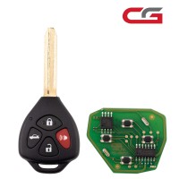 [5Pcs/Lot] CGDI C13-000010 TOYO.TA(3+1) 4 Buttons Wire Remote Used with CGDl K2 Remote Key Programmer