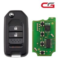 [5Pcs/Lot] CGDI C13-000003 HON.D Style(Flip-2+1BTN) 3 Buttons Wire Remote Used with CGDI K2 Remote Key Programmer