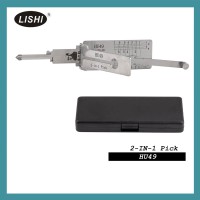 LISHI HU49 2-in-1 Auto Pick and Decoder for Volkswagen series/Jetta/Santana/B4/Audi 100/Bandeira vermelha velha/Golfe
