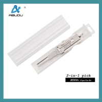 ABUDU AIAN007U HU66 Ignition Universal Door Lock Inner Milling Double Track Opening and Reading Two-in-One Tool, Depth of Cut (8-cut) IC CARD: 909
